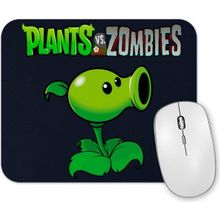 Baskı Dükkanı Peashooter Plants ve Zombies Mouse Pad