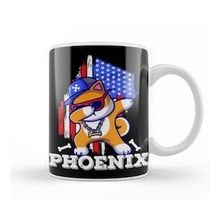 Baskı Dükkanı Phoenix City Dabbing Dog Kupa