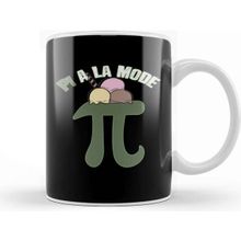 Baskı Dükkanı Pi A La Mode Funny Pi Day Ice Cream Pun Math Kupa
