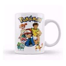 Baskı Dükkanı Pokemon Hepsi Porselen Beyaz Kupa Bardak