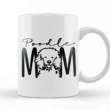 Baskı Dükkanı Poodle Mom 012 Porselen 330 ml Beyaz Kupa Bardak