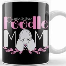Baskı Dükkanı Poodle Mom Dog Mama Kupa