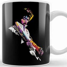Baskı Dükkanı Pop Art Style Jimi Hendrix In Colorful Pop Kupa