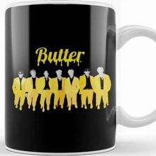 Baskı Dükkanı Porselen Beyaz Bts Butter 02 Kupa Bardak