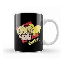 Baskı Dükkanı Porselen Beyaz Bts Butter Chibi J Hope Butter Kupa Bardak