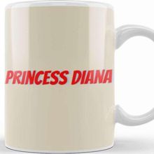 Baskı Dükkanı Princess Diana Quotes Ar T Gift Uk Vintage Retro Style Kupa