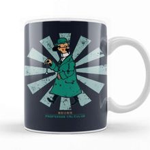 Baskı Dükkanı Professor Calculus Retro Japanese Tintin Kupa