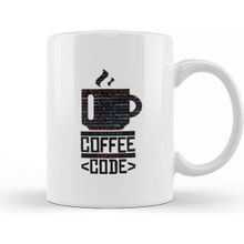 Baskı Dükkanı Programmer Coffee Code Kupa