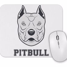 Baskı Dükkanı Pug Köpek Pit Bull Face Pitbull Aşıklar Mouse Pad
