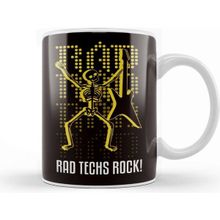 Baskı Dükkanı Rad Techs Rock Radiologist Radiographer Radiography Kupa