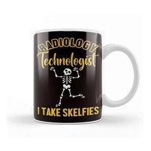 Baskı Dükkanı Radiology Technologist Skeleton Rad Tech Radiography Kupa