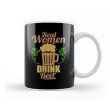 Baskı Dükkanı Real Drink Beer Cute Funny Drinking Pun Kupa