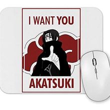 Baskı Dükkanı Recruta Akatsuki Naruto Mouse Pad