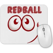 Baskı Dükkanı Red Ball 4 Smile Long Sleeve Mouse Pad