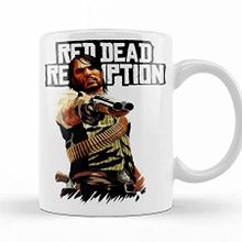 Baskı Dükkanı Red Dead Redemption Porselen Kupa
