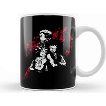 Baskı Dükkanı Red Guild Slayer Cartoon Porselen 330 ml Beyaz Kupa Bardak