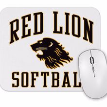 Baskı Dükkanı Red Lion Softball Mouse Pad
