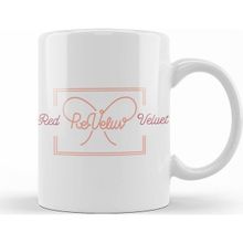 Baskı Dükkanı Red Velvet Reveluv Porselen Kupa