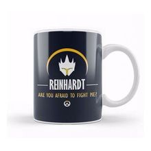 Baskı Dükkanı Reinhardt Are You Afraid To Fight Me Overwatch Kupa