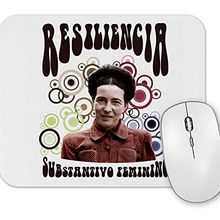 Baskı Dükkanı Resiliencia Simone De Beauvoir Mouse Pad