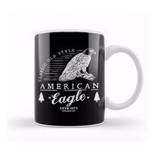 Baskı Dükkanı Retro Animal American Eagle White Kupa