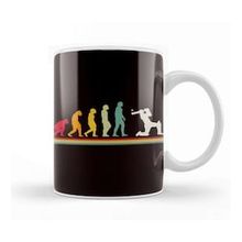 Baskı Dükkanı Retro Evolution Cricket Player Cricketer Sports Kupa