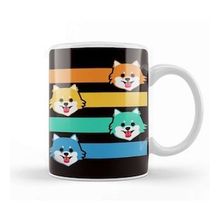 Baskı Dükkanı Retro Pomeranian Owner Dog Lover Puppy Fans Paw Animal Kupa