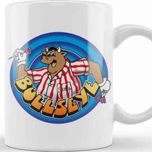 Baskı Dükkanı Retro Retro Bullseye Kupa