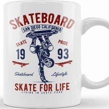 Baskı Dükkanı Retro Skate For Life Kupa