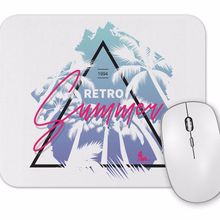 Baskı Dükkanı Retro Summer Mouse Pad