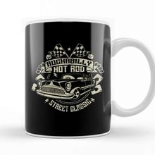 Baskı Dükkanı Rockabilly Hotrod Classic Car Kupa