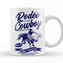 Baskı Dükkanı Rodeo Cowboy Paradise Kupa
