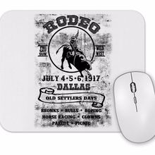 Baskı Dükkanı Rodeo Dallas Mouse Pad