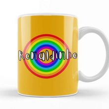 Baskı Dükkanı Ronaldinho Retro Rainbow Style Kupa