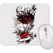 Baskı Dükkanı Rose Mouse Pad