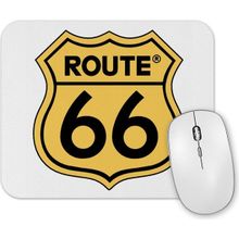 Baskı Dükkanı Route 66 Mouse Pad