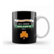Baskı Dükkanı Rugby Irelands Call Orange Clover Kupa