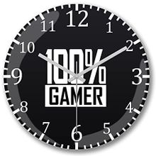 Baskı Dükkanı S3870 100 Gamer Duvar Saati
