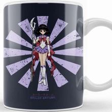 Baskı Dükkanı Sailor Moon Saturn Retro Japanese Kupa