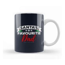 Baskı Dükkanı Santas Favourite Dad Christmas Kupa
