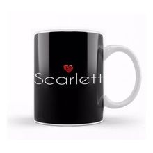 Baskı Dükkanı Scarlett Cute Heart Tasse Kupa