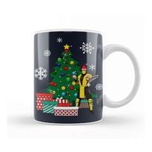 Baskı Dükkanı Scorpion Around The Christmas Tree Mortal Kombat Kupa