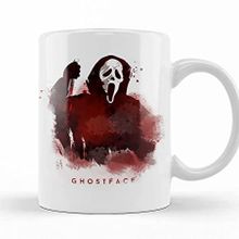 Baskı Dükkanı Scream Ghost Face Porselen Kupa