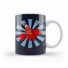 Baskı Dükkanı Sebastian Retro Japanese Little Mermaid Kupa