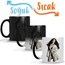 Baskı Dükkanı Selena Gomez 04 Sihirli Porselen Kupa