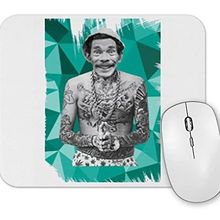 Baskı Dükkanı Seu Madruga Tatuado Mouse Pad