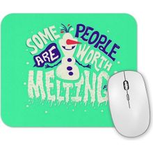 Baskı Dükkanı Sevimli Kardan Adam Mouse Pad