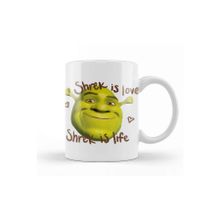 Baskı Dükkanı Shrek Is Love Shrek Is Life Kupa
