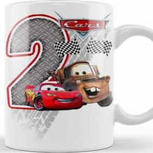 Baskı Dükkanı Şimşek Mcqueen 2 Iki Yaş Hediyesi Kupa