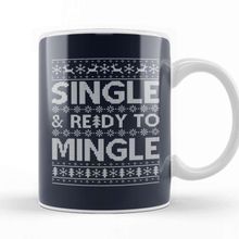 Baskı Dükkanı Single And Ready To Mingle Christmas Knit Pattern Kupa